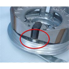 BRZDOVÝ ŠTÍT - PODLOŽKA BRZDOVÉHO KLÍČE - (REPLIKA ČR)